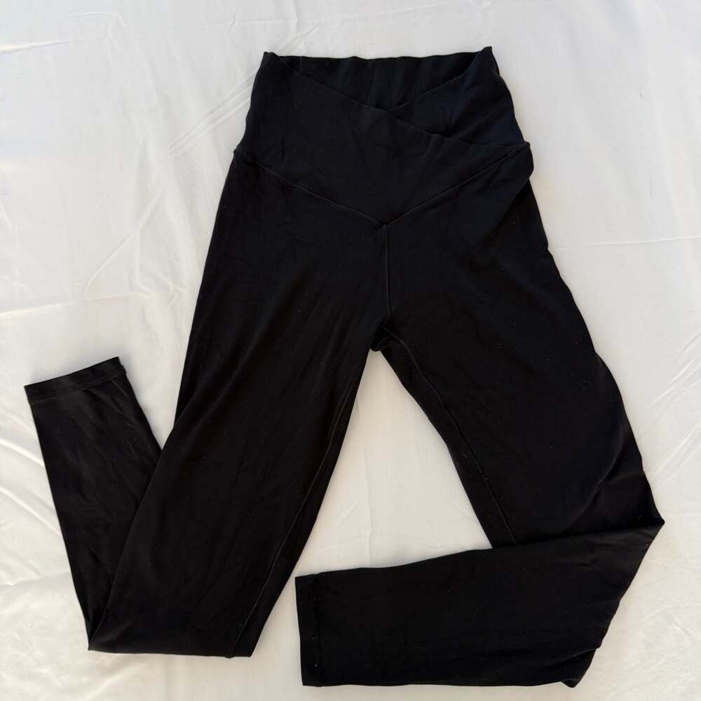 OFFLINE by Aerie Real Me Crossover High-Rise 7/8 Leggings Black Size S